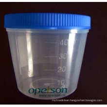 Medical Plastic Urine Cup with Various Sizes